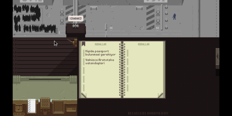 Papers, Please %100 Türkçe Yama