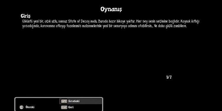 State of Decay: YOSE – Türkçe Yama v1.0