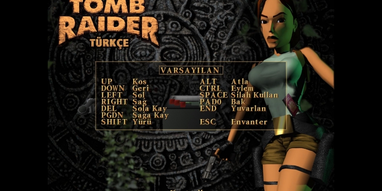 TOMB RAIDER I – TÜRKÇE YAMA v1.0