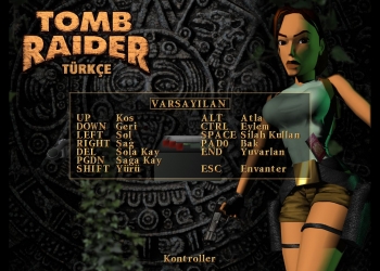 TOMB RAIDER I – TÜRKÇE YAMA v1.0