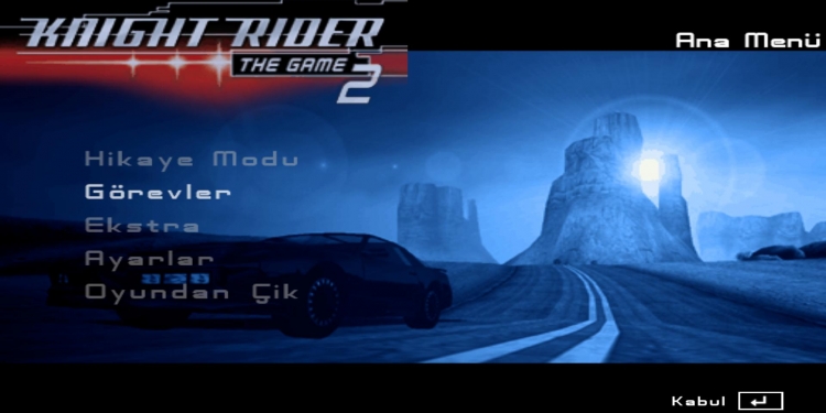 KNIGHT RIDER: THE GAME – TÜRKÇE YAMA v1.0