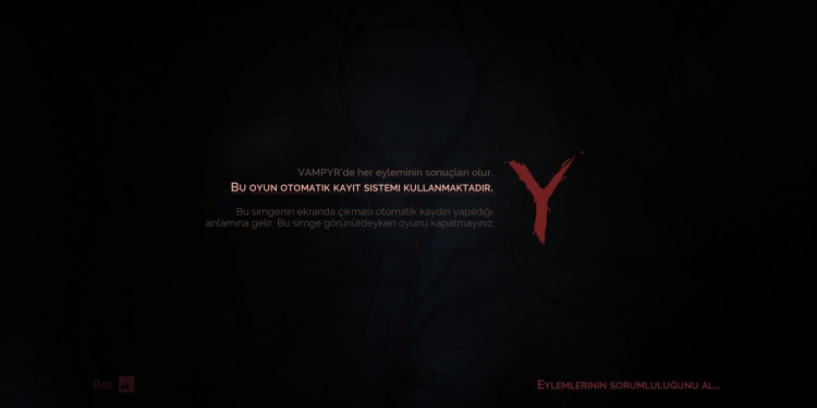 VAMPYR – Türkçe Yama Çalışması
